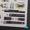 KELIK K72129 A-6E Intruder - interior 3D decals for Trumpeter kit 1/72